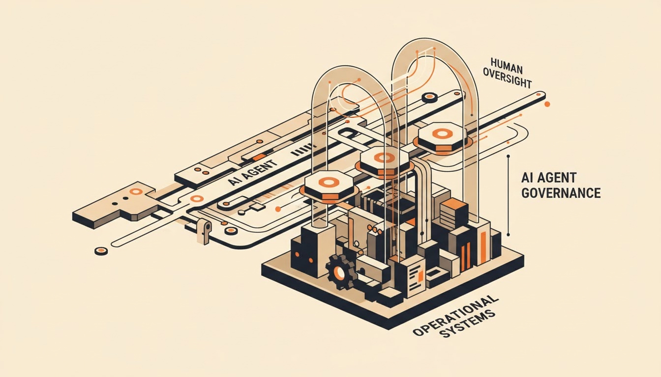 Editorial illustration for “AI Agent Governance: A Workflow-Specific Checklist for Delivery Model Selection”